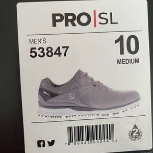 FootJoy Pro SL Golf Shoes - Grey 53847